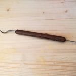 Umelecká špachtľa kombi 3 (hrot-prehnutá špachtľa)