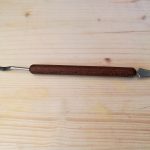 Umelecká špachtľa kombi 5 (čepeľ-prehnutá špachtľa malá)