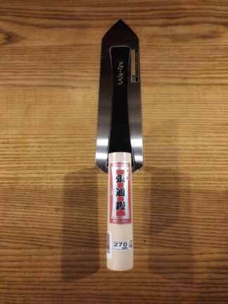 Japonská lyžica pružná oceľová špicatá 270 x 0,7mm